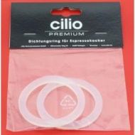 CILIO Dichtungsring 2er Set f¼r Espressokocher AIDA / RIGOLETTO / FIGARO 6 T