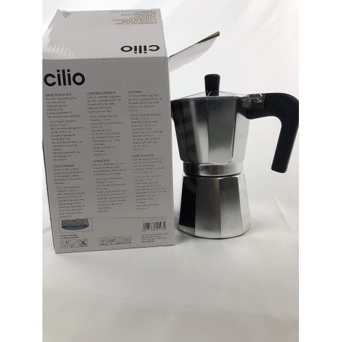  Cilio Classico Induction Ready 10 Ounce Espresso Maker