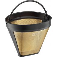 Cilio 4017166116007 Coffee Filter Size 4 Gold, one