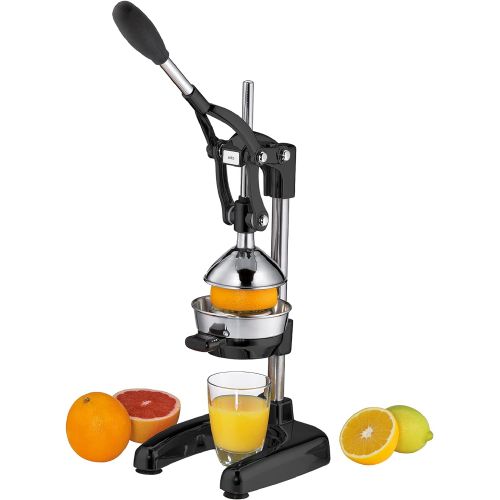  [아마존베스트]Cilio Commercial Grade Manual Citrus Juicer, Extractor, and Juice Press (Black)