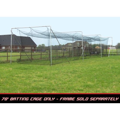  Cimarron Outdoor Sports Gaming Accessories 70x12x12 #42 Twisted Poly Batting Cage Net