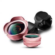 Cimic Smartphone Lens/Universal One Camera Mobile Phone HD 2 in 1 Camera Lens Kit / 0.45X Super Wide Angle Lens + 20X Macro Lens/Clip-On Cell Phone Lens for iPhone Sony Android Sma
