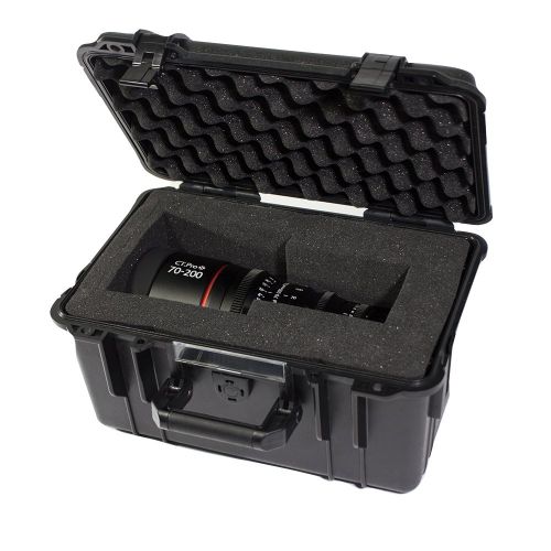  Cinematics Lens Case Water Proof safety case Airtight ABS Security Lens Case
