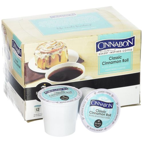  Cinnabon Classic Cinnamon Roll Coffee, 3.9 Ounce (1 Pack, 12 Count)