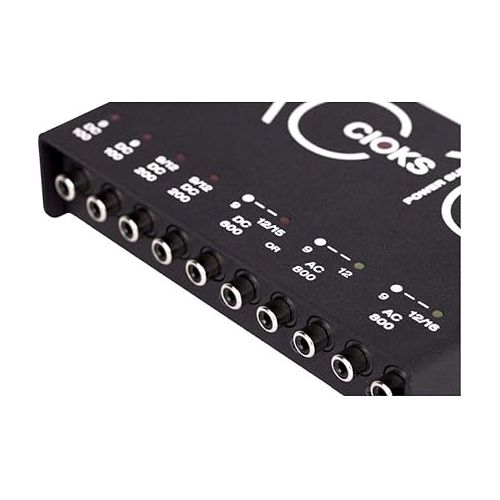  AC10 10-output 6 Isolated Section Guitar Pedal Power Supply