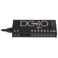 Cioks CIOKS DC10 Link 9V, 12V, 24V DC Universal Power Supply with 10 Isolated Outputs and 17 Flex Cables for Effect Pedals - Compatible with Radial Tonebones, EHX, Line 6 M9, Blackstar O