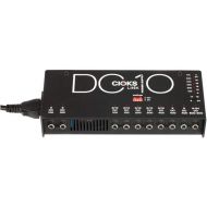 CIOKS DC10 Link 9V, 12V, 24V DC Universal Power Supply with 10 Isolated Outputs and 17 Flex Cables for Effect Pedals - Compatible with Radial Tonebones, EHX, Line 6 M9, Blackstar O