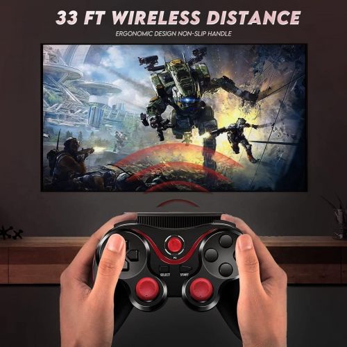  [아마존베스트]Wireless Controller Replacement for PS3 Controller, CIPON Gamepad Remote Compatible with Sony Playstation 3 (Black)