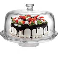 Sophsticate Circleware Sophisticate 6 in 1 Glass Cake Plate