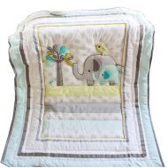 Circo Baby Elephant Crib Bedding Quilt