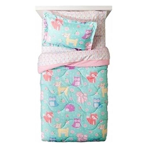  Circo Full Bed in a Bag Forest Forever Animals Comforter Set Sheets Shams 7 pc