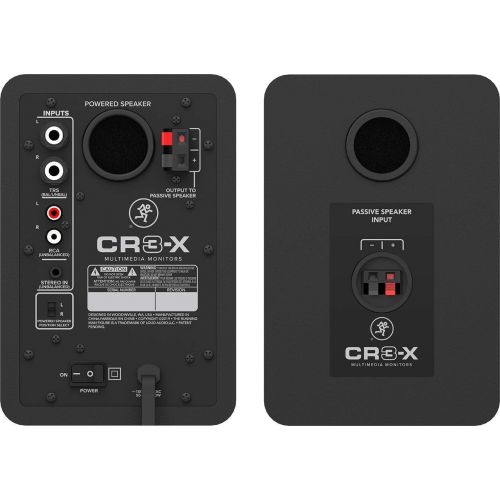  [아마존베스트]Circuit City Mackie CR3-X 3-Inch Creative Reference Multimedia Monitors Bundle with Pro Tools First DAW Music Editing Software and Dual 1/4 Stereo to 3.5mm Cable