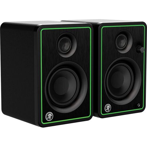  [아마존베스트]Circuit City Mackie CR3-X 3-Inch Creative Reference Multimedia Monitors Bundle with Pro Tools First DAW Music Editing Software and Dual 1/4 Stereo to 3.5mm Cable