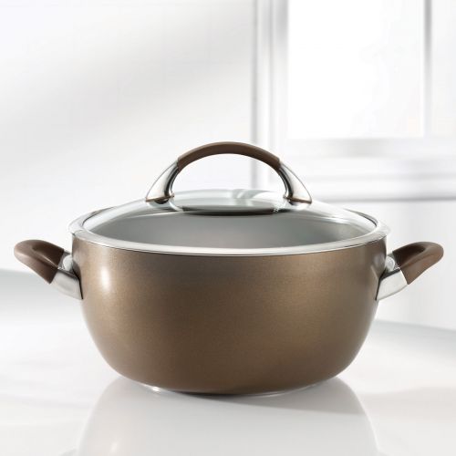  Circulon Symmetry 5.5 qt. Covered Casserole - Chocolate