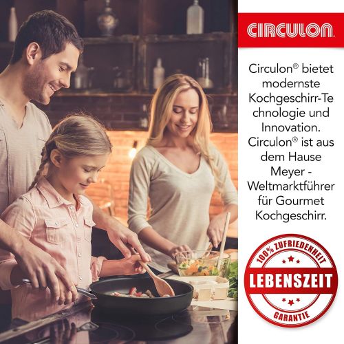  Circulon Premium Bratpfannen Set  25 cm und 30 cm Profi Pfannen  Lebenslange Zufriedenheitsgarantie  Fettarmes Kochen durch Exzellente Antihaftbeschichtung - Pfannen Set fuer Ind