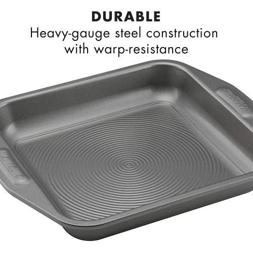  Circulon 57968 Total Nonstick Baking Pan With Lid / Nonstick Cake Pan With Lid, Rectangle - 9 Inch x 13 Inch, Gray: Set Of Cake Pans With Lids: Kitchen & Dining