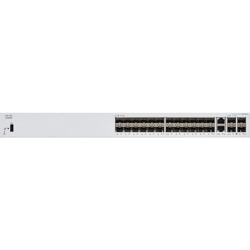  Cisco CBS350-24S-4G 24-Port SFP Gigabit Managed Network Switch