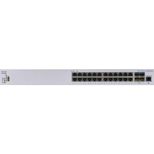  Cisco CBS350-24XT 24-Port 10G Managed Network Switch with 10G SFP+/RJ45 Combo Ports