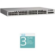 Cisco Catalyst 9200 48-Port PoE+ Managed Switch & 3-Year DNA Essentials License Bundle
