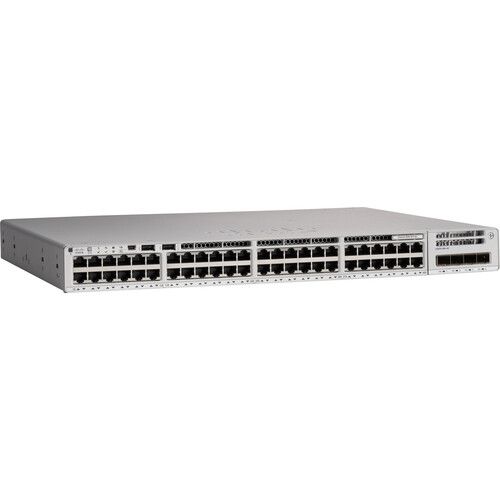  Cisco Catalyst 9200 48-Port PoE+ Managed Switch & 3-Year DNA Essentials License Bundle