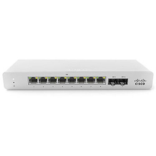  Cisco MS120-8LP Access Switch with 3-Year Enterprise License and Support