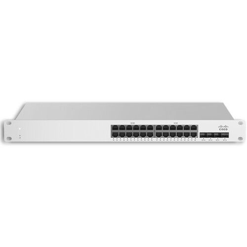  Cisco MS225-24P Access Switch with 3-Year Enterprise License and Support