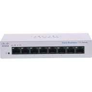 Cisco Business CBS110-8T-D Unmanaged Switch | 8 Port GE | Desktop | Ext PS | Limited Lifetime Protection (CBS110-8T-D-NA)