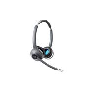 Cisco Headset 562, Wireless Dual On-Ear DECT Headset with Multi-Source Base for US & Canada, Charcoal, 1-Year Limited Liability Warranty (CP-HS-WL-562-M-US=)