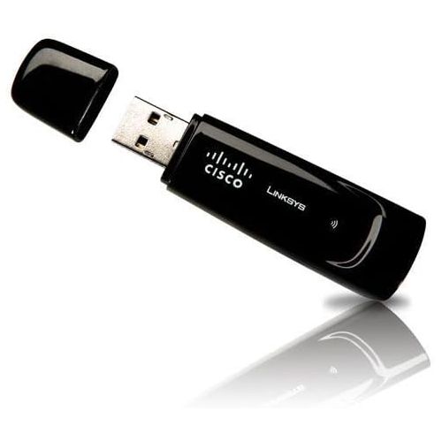  Cisco Linksys WUSB100 High Speed, Extended Range, Industrial-Strength Wireless-N Network USB Adapter