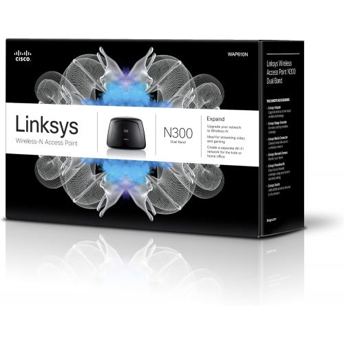  Linksys by Cisco Dual-Band Wireless-N Access Point (WAP610N)