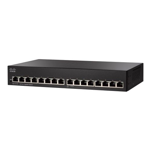  CISCO Systems 16-Port Gigabit Switch (SG11016NA), Black
