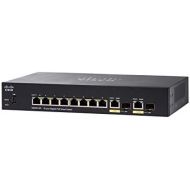 Cisco SG250-10P Smart Switch with 10 ports Gigabit Ethernet (GbE) Ports, 2 Gigabit Ethernet Combo SFP, 62W PoE, Limited Lifetime Protection (SG250-10P-K9-NA)