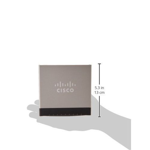  Cisco SG200-08P 8-port (4 Reg + 4 PoE) Gigabit PoE Smart Switch (SLM2008PT-NA)