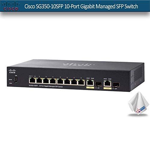  Cisco SG350-10SFP 10-Port Gigabit Managed SFP Switch SG350-10SFP-K9