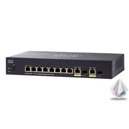  Cisco SG350-10SFP 10-Port Gigabit Managed SFP Switch SG350-10SFP-K9