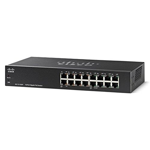  Cisco Systems CISCO SYSTEMS 16-Port PoE Gigabit Switch (SG11016HPNA)