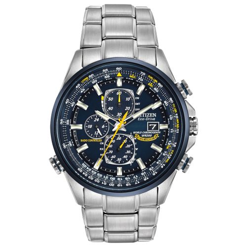  Citizen Mens AT8020-54L Eco-Drive Blue Angels World Chronograph AT Watch by Citizen