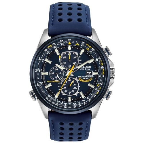  Citizen Mens AT8020-03L Eco-Drive Blue Angels World Chrono A-T Watch by Citizen