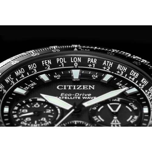  Citizen Mens CC9025-85E Black Promaster Navihawk GPS Titanium Watch by Citizen