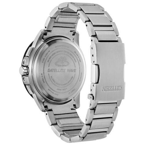  Citizen Mens CC3005-85E Satellite Wave-World Time Silvertone GPS Stainless Steel Watch by Citizen