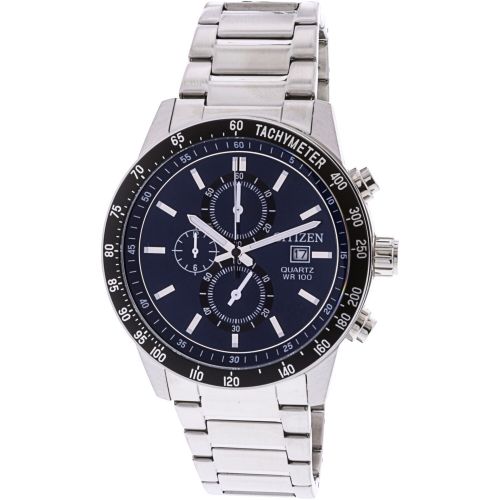  Citizen Mens AN3600-59L Silver Stainless-Steel Japanese Quartz Diving Watch by Citizen