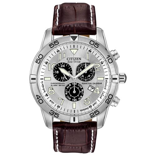  Citizen Mens BL5470-06A Eco-Drive Perpetual Calendar Chronograph Watch by Citizen