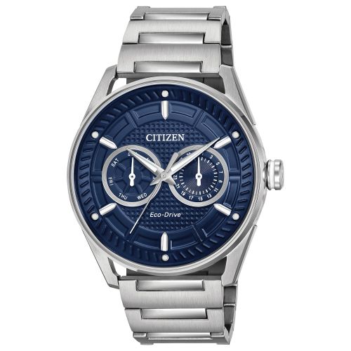  Citizen Mens DRIVE Stainless Steel Blue Dial Eco-Drive Watch by Citizen