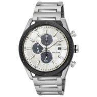 Citizen Mens DRIVE Stainless Steel Dial Eco-Drive Watch by Citizen