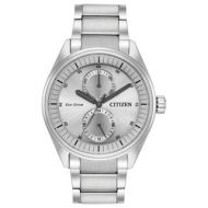 Citizen Mens BU3010-51H Eco-Drive Silvertone Stainless Steel Watch by Citizen