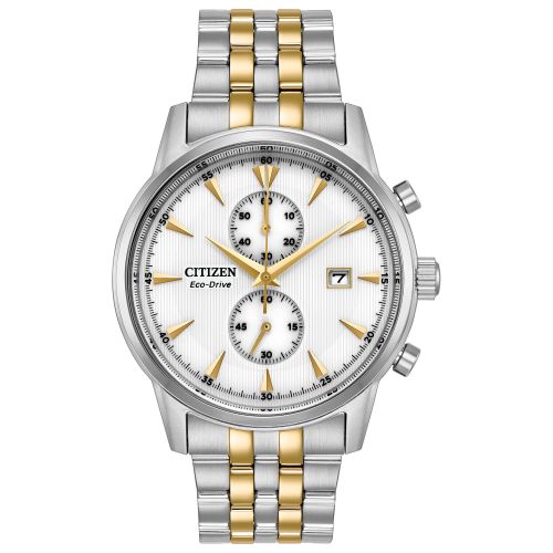  Citizen Men ft s Two-tone Stainless Steel Eco-drive Watchby Citizen