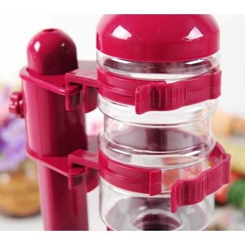  Cityeast Pet Standing Water Dispenser Dog Cat Feed Water Bottle Feeder Bowl Removable Automatically Feeding Water Fountain