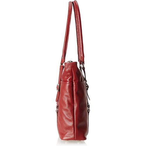  ClaireChase Claire Chase Ladies Computer Handbag, Red, One Size