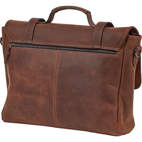  ClaireChase Claire Chase Rustic Laptop Messenger Bag, Brown, One Size