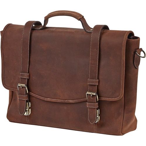  ClaireChase Claire Chase Rustic Laptop Messenger Bag, Brown, One Size